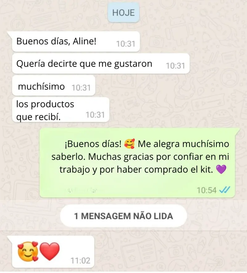 Testimonio de clienta 3 sobre el kit de invitaciones digitales